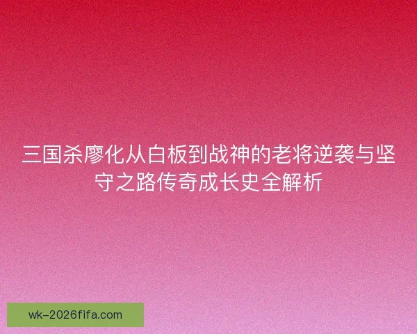 三国杀廖化从白板到战神的老将逆袭与坚守之路传奇成长史全解析